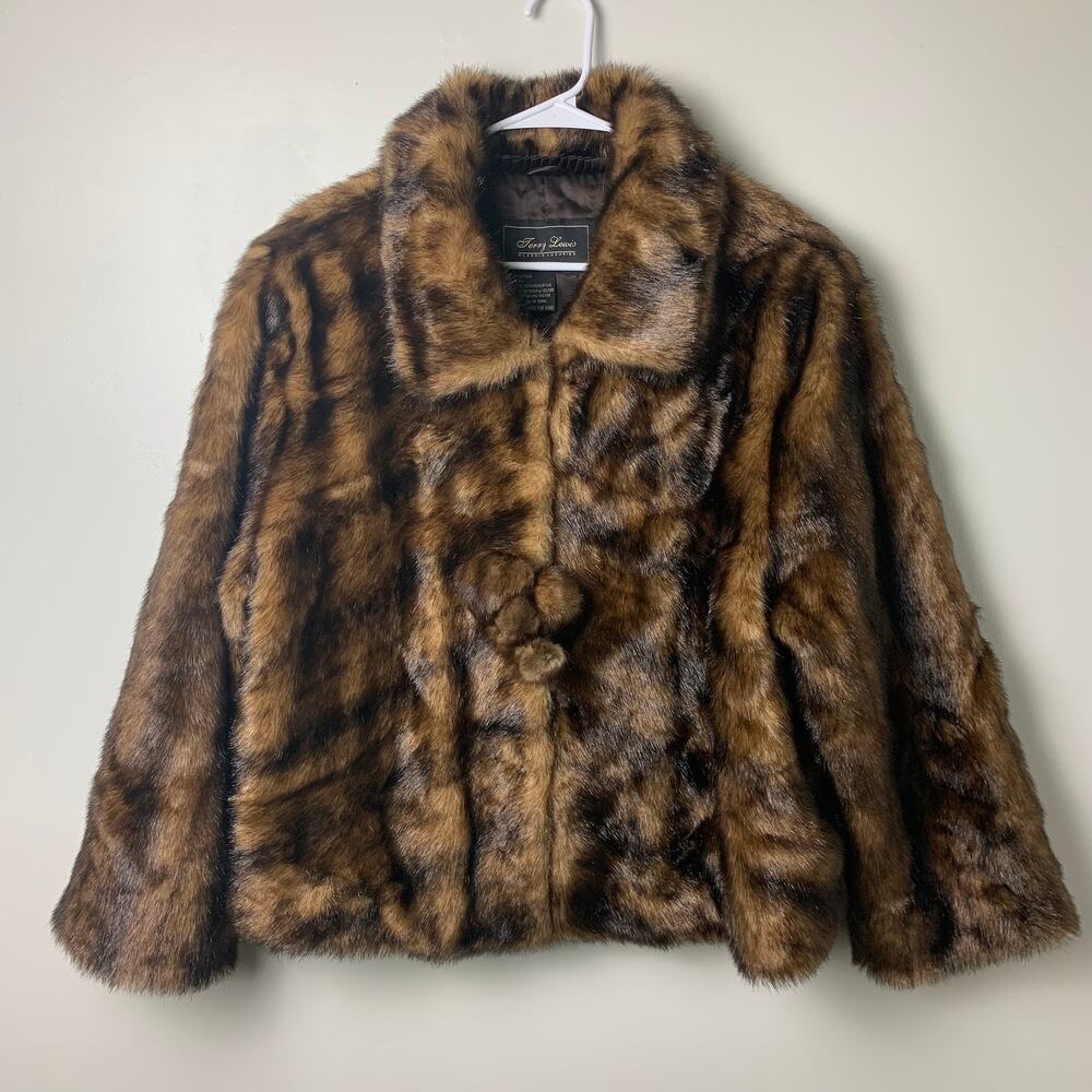 VTG Terry Lewis Brown Fur Coat